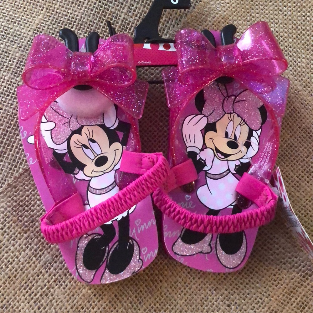Minnie Toddler Sandals Girls Flip Flop Beach